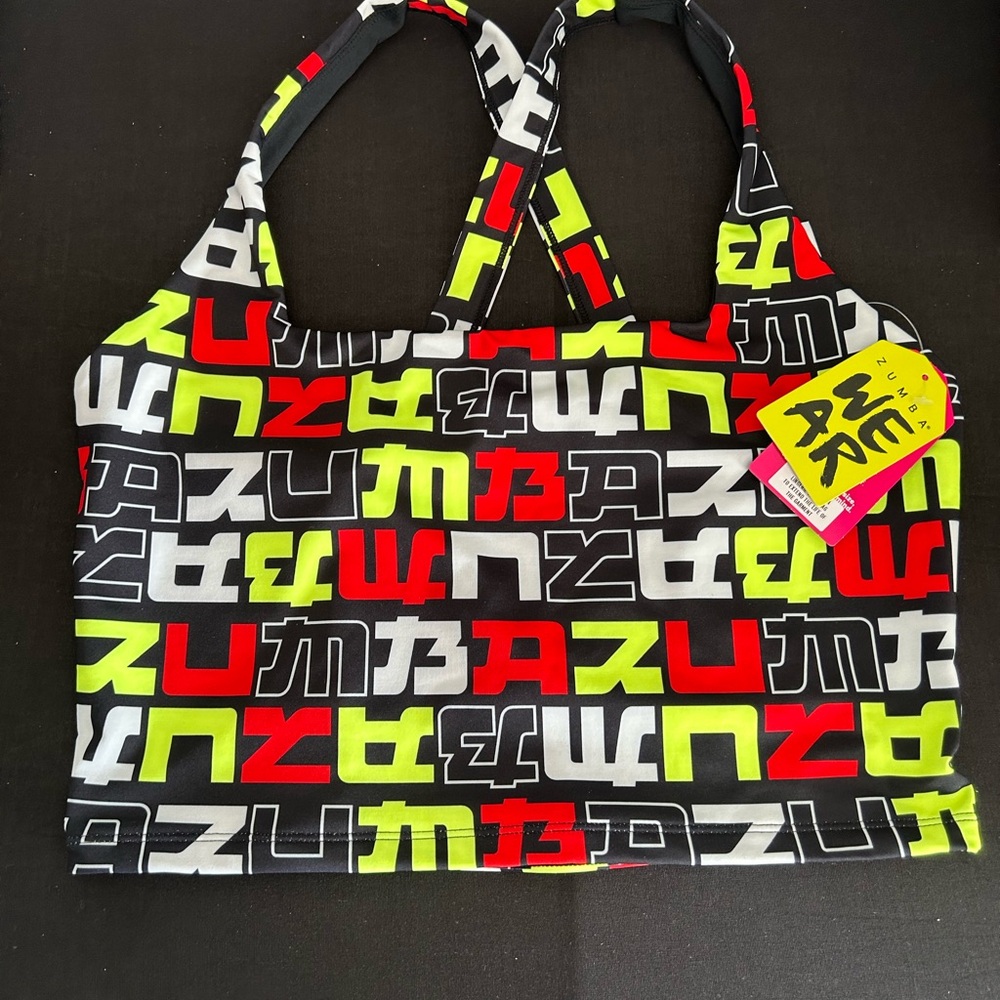 Zumba Eastern Flavor square neck tank